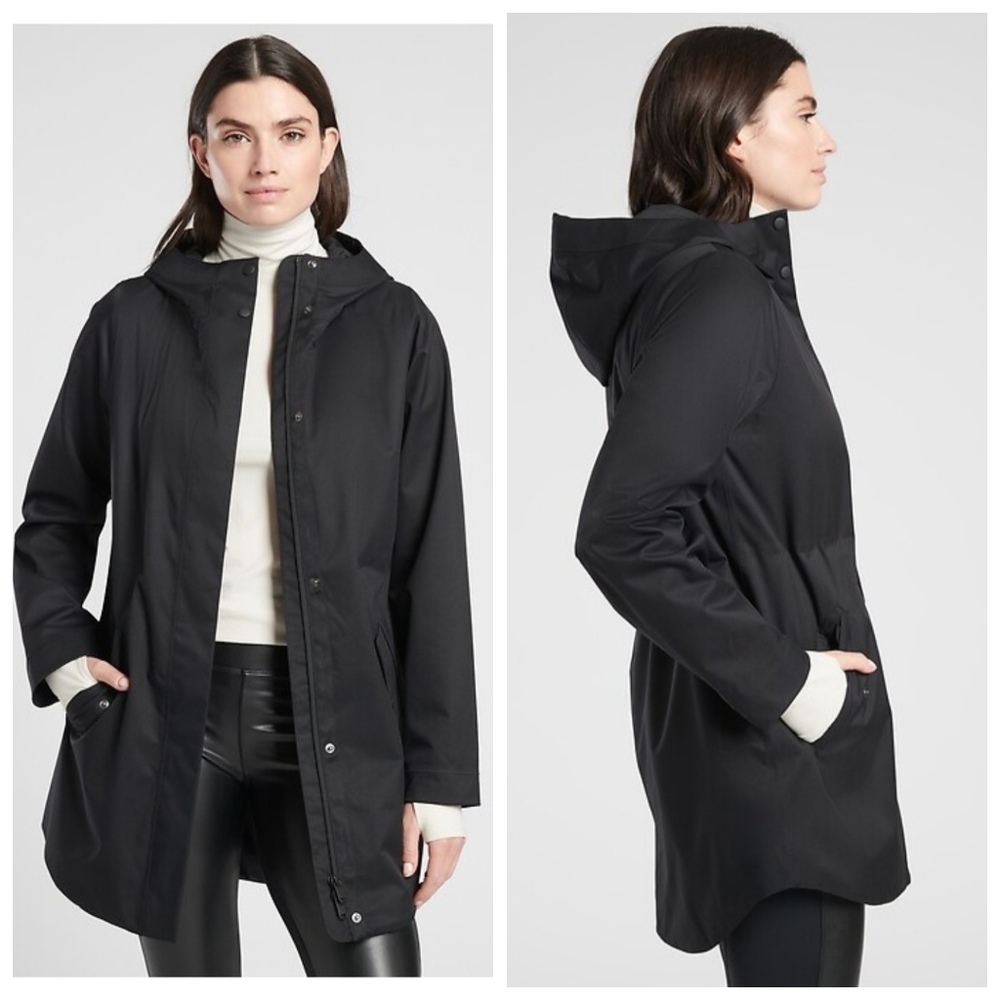 Athleta Lakeview Rainout Sherpa-Lined Jacket